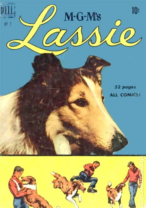 lassie 1950 comic books