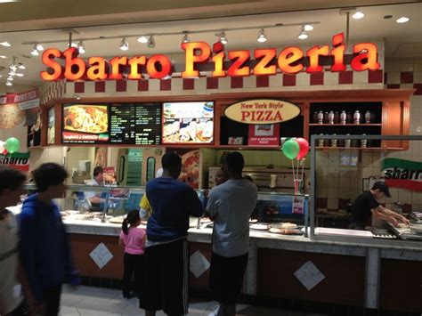 Sbarro Mall Resize The Pizza Snob