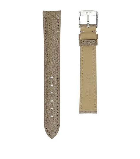 Jean Rousseau Classic 35 Embossed Leather Watch Strap 14mm Harrods Uk