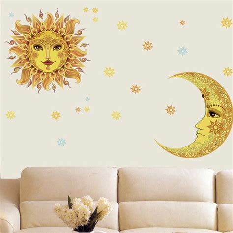 Sun Moon Decorating Ideas That Will Brighten Up Your Space Blog Moon Decor Wall Stickers