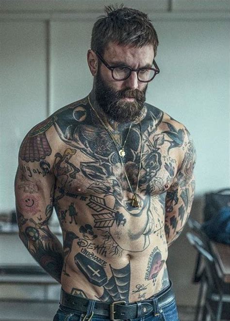 Ricki Hall Bauch Tattoos Torso Tattoos Scruffy Men Inked Men Inked