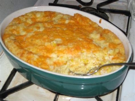 It's fluffy, creamy, and is the star of holiday meals! Jiffy Scalloped Corn Casserole | Recipe | Casserole recipes, Thanksgiving and Corn casserole
