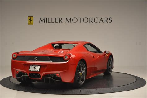 Pre Owned 2013 Ferrari 458 Spider For Sale Miller Motorcars Stock