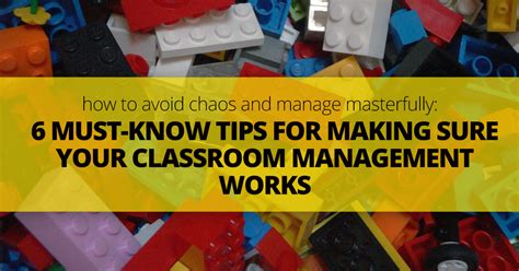How To Avoid Chaos And Manage Like A Boss 6 Must Know Tips For Making