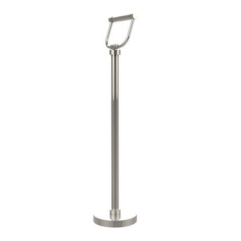 Structurally, the holder is made using type 304 stainless steel, which makes it very sturdy, and has additional 18/8 chromium/nickel elements that make it corrosion. Allied Brass Free Standing Toilet Paper Holder in Polished ...