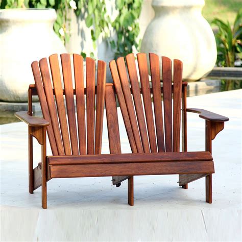 Some people call our chairs the following: Doppel Adirondack Stuhl Gequält Adirondack Stühle Bauhaus ...