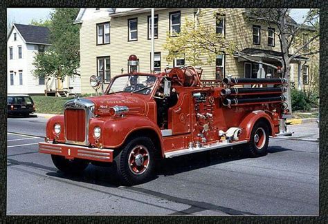 Maybe you would like to learn more about one of these? Dover, DE FD Engine 8 ~ Mack B Series O/C Pumper | Fire ...