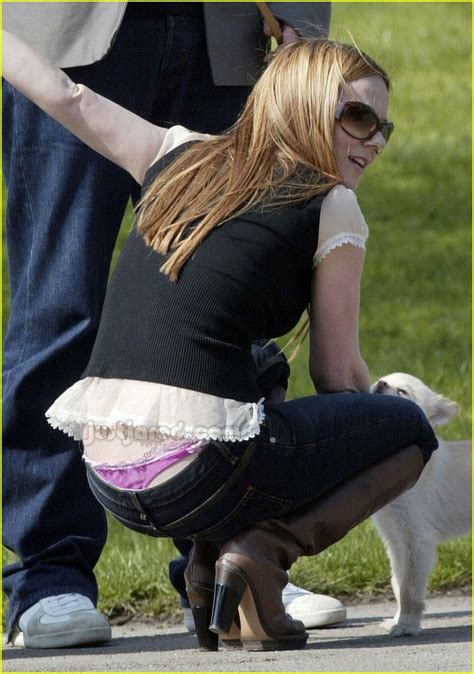 Full Sized Photo Of Geri Haliwell Pink Panties Underwear 02 Photo