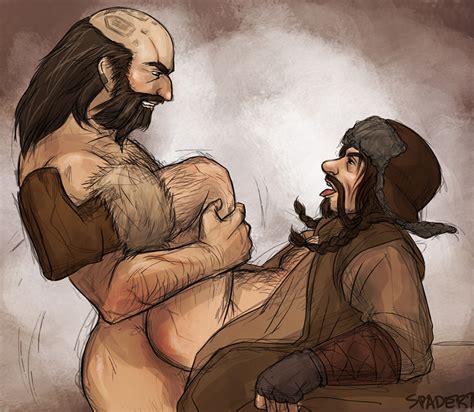 Rule 34 Anal Sex Bofur Dwalin Facial Hair Gay Legs Up Male Only Nude