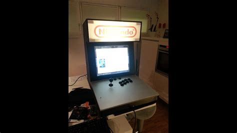 Homemade Arcade Console With Retropie Youtube