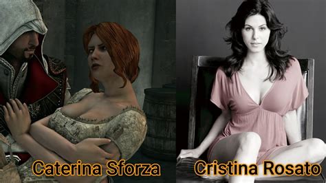 Character And Voice Actor Assassins Creed Brotherhood Caterina