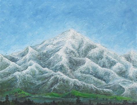 Mt San Gorgonio Painting By Sleiman Moussa Fine Art America