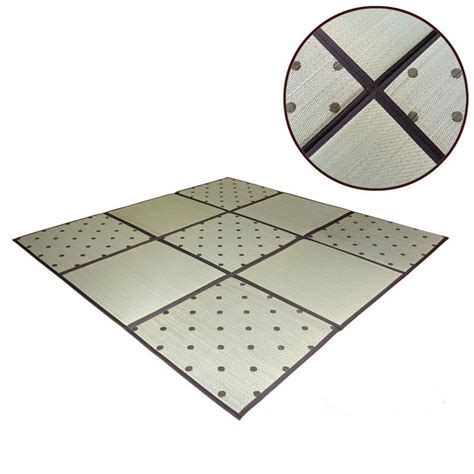 Складные ковровые ковры японской традиции Igusa Tatami Rush Tatami ...