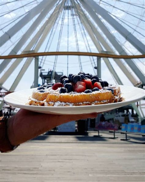 They serve premium brew coffee as well many other food and beverages such as the belgian chocolate, exotic teas, mille crepe cake, big benedict breakfast. Enjoy Breakfast On The Ferris Wheel In Wildwood, New Jersey