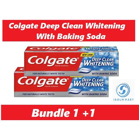 Deep clean a retainer with baking soda. Colgate Deep Clean White with Baking Soda Toothpaste 100ml ...