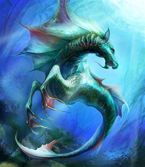 Water Horse By Htg17 On Deviantart Mythical Water Creatures Fantasy