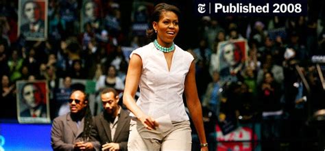 Michelle Obama Thrives In Campaign Trenches The New York Times