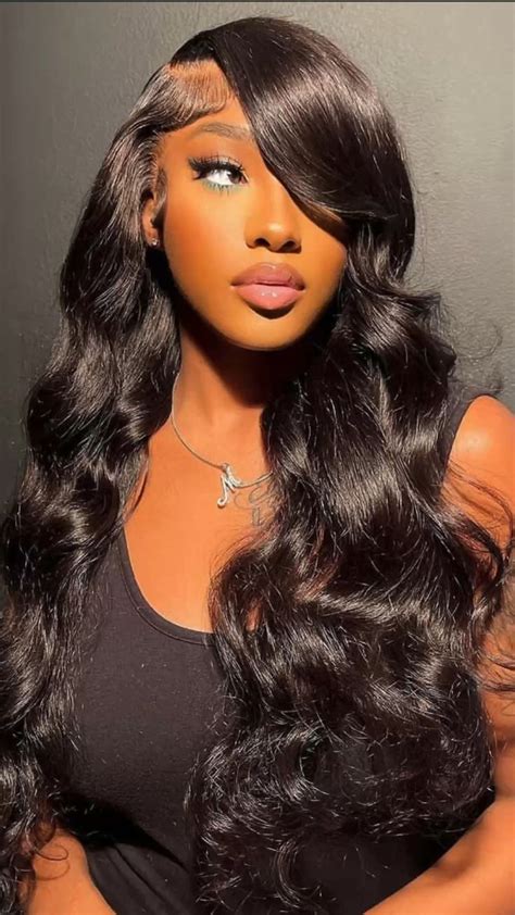 Long Side Part Wig Install With Loose Curls Human Hair Wigs Long
