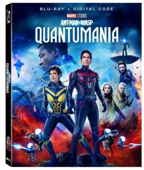 Ant Man And The Wasp Quantumania Blu Ray Dvd New Movie Fast Free
