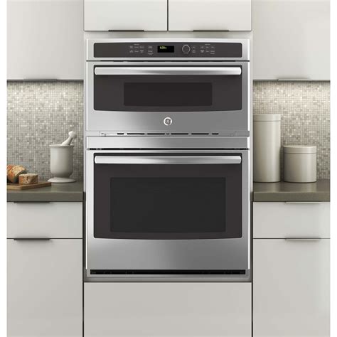 30 electric wall oven/microwave combo 1. JT3800SHSS | GE 30" Built-In Combination Microwave/Thermal ...