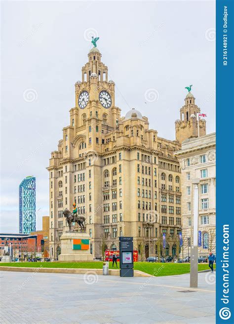 The Royal Liver Building In Liverpool England Editorial Photo Image