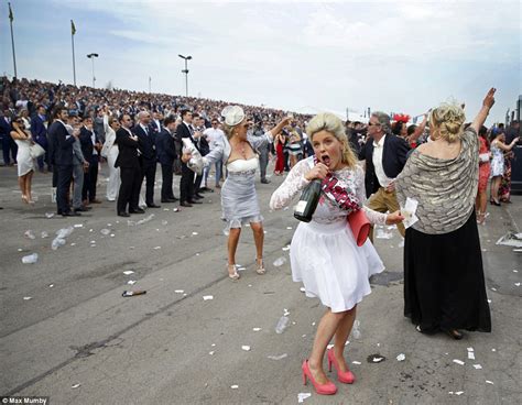 Ladies Day At Aintree Draws To A Very Raucous Close Daily Mail Online