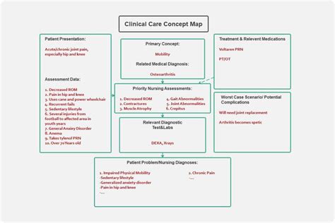 Nursing Concept Map Template Edrawmind