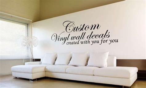 Custom Vinyl Wall Stickers Quotes Lettering Decals Free Delivery And Returns Click Now To Browse