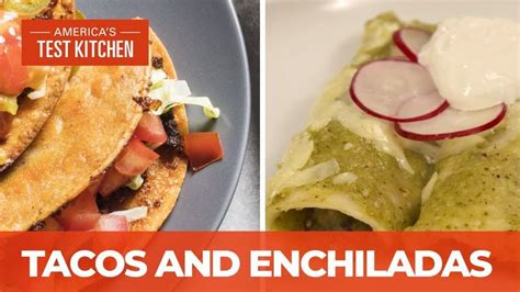 Of test kitchens and studio space, in boston's seaport america's test kitchen the television show launched in 2001, and the company added a second television program, cook's country, in 2008. How to Make Crispy Tacos Dorados and Roasted Poblano and ...