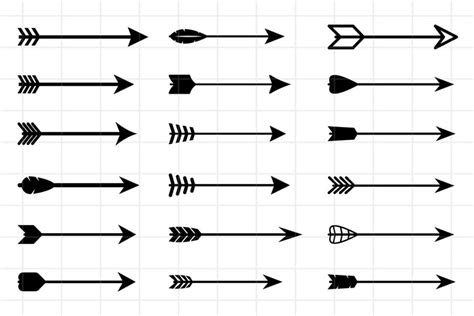 Arrow Svg Arrows Svg Bundle Cut File Png