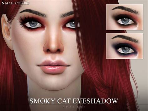 Dark Eyeshadow In 10 Colors Found In Tsr Category Sims 4 Female