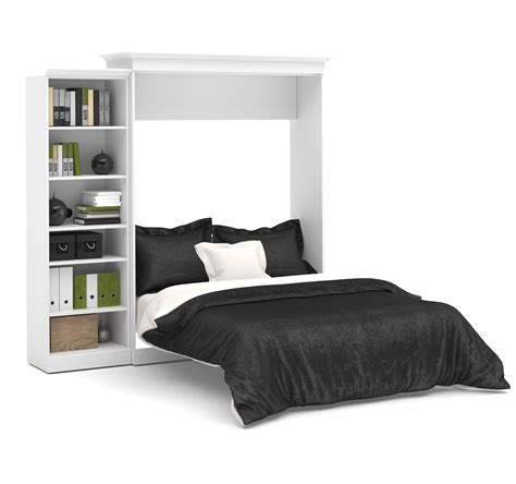 Modubox Versatile Queen Murphy Wall Bed And 1 Storage Unit 92