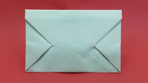 How To Make An Origami Envelope With A4 Paper All In Here