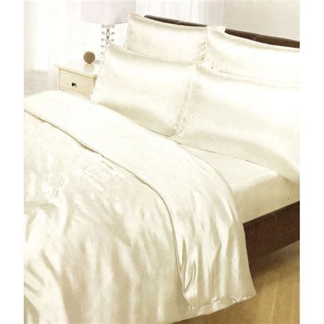 Some use zippers, others use buttons to close over the duvet. SATIN BEDDING DUVET COVER SETS - SINGLE DOUBLE KING SUPER ...
