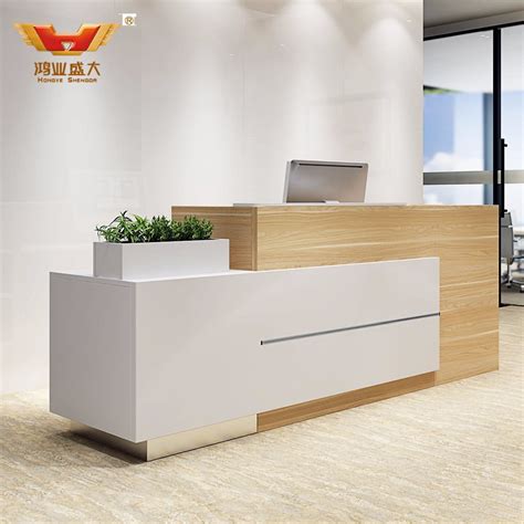 China Modern Company Lobby Use Functional Modern Reception Desk H85