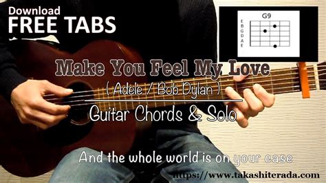 D a there ain't nothing that i wouldn't do, c g go to the ends of the earth for you, gm d bm make you happy, make your dreams come true. Make You Feel My Love (Adele/Bob Dylan) - Guitar Chords ...