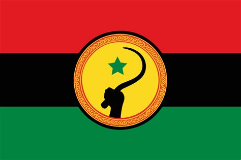 Flag Of My Former Pan African Nation In Realpolitik Vexillology