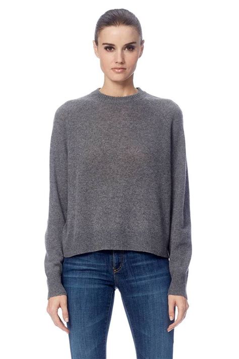 360 Cashmere Gracie Sweater Mid Heather Grey Garmentory