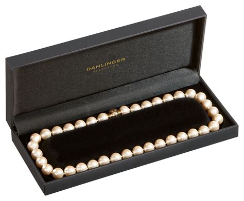 Jewellery Boxes For Pearl Necklaces Blackblack Dahlinger