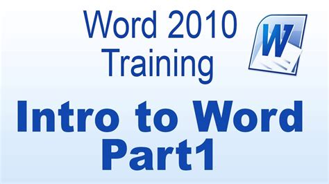 How To Learn Ms Word Ms Word Lecture01 Learning Academy Youtube