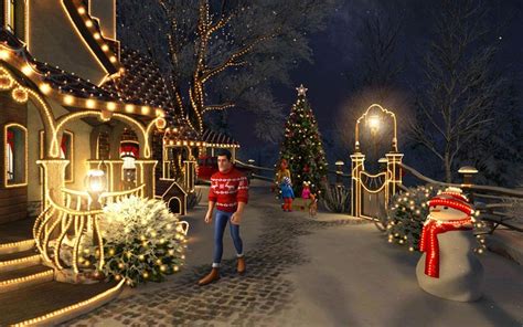 Christmas Cottage 3d Gallery Image 2 Of 3