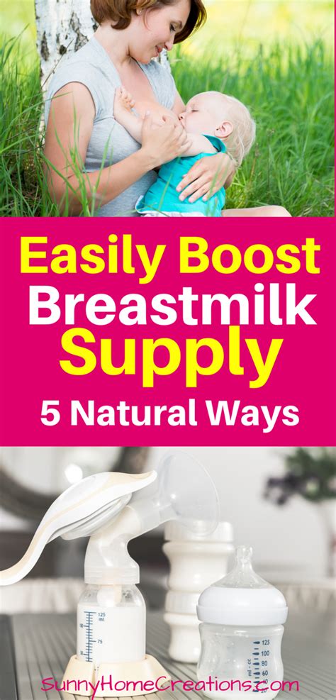 How To Increase Milk Supply Fast 5 Natural Ways Milk Supply