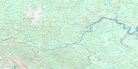 Toad River Topo Map Free Online Nts 094n Bc