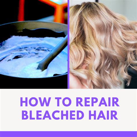 How To Repair Bleached Hair Home Interior Design