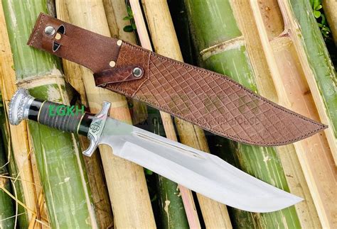 12 Hunting And Survival Bowie Knife Egkh