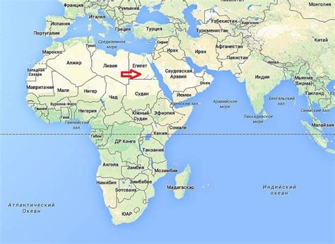 Tout savoir sur la géographie de l'autriche : Carte du monde russe: les villes et stations balnéaires de l'Egypte sur la mer Rouge