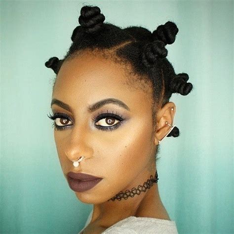 It is harder to create bantu knots on hair that is one to two inches in length. 20 Fabulous Ways to Style Bantu Knots