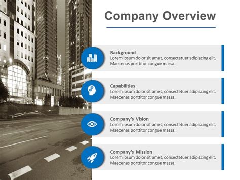 Company Overview 1 Powerpoint Template Slideuplift