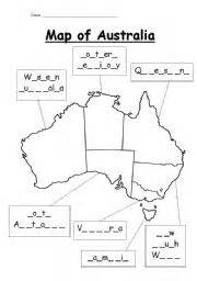 Fill in the states of Australia - ESL worksheet by sharowen