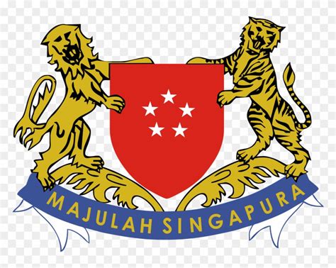 Singapore Coat Of Arms Png Download Singapore Coat Of Arms Flag